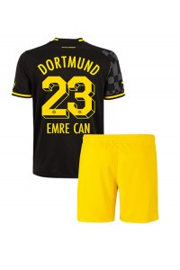 Borussia Dortmund Emre Can #23 Babyklær Borte Fotballdrakt til barn 2022-23 Korte ermer (+ Korte bukser)